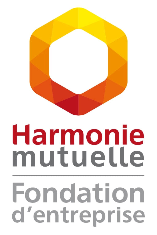Logo de la Fondation Harmonie Mutuelle, partenaire du projet Sereine.
